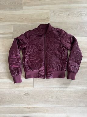 Lululemon Reversible Quilted Bomber Jacket